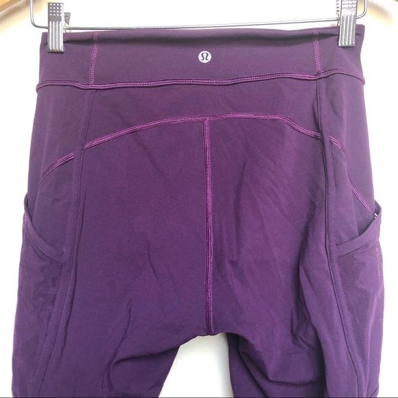 Lululemon Wild And Free Purple Tights - Picture 9 of 16